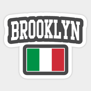 Brooklyn New York Italian Italia Italy Sticker